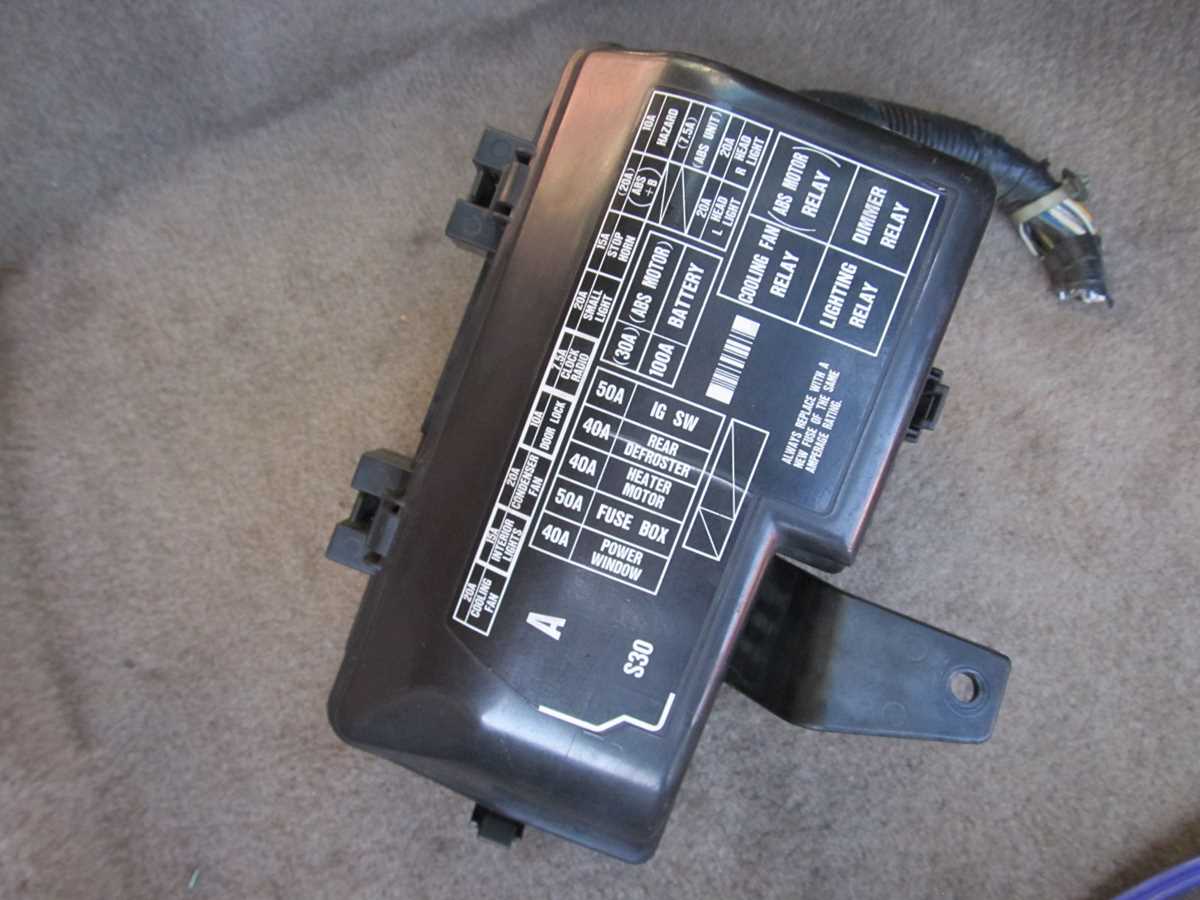 honda prelude fuse diagram