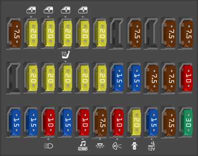 1990 honda accord fuse box diagram