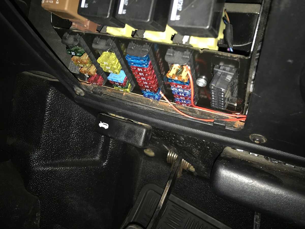 defender puma fuse box diagram