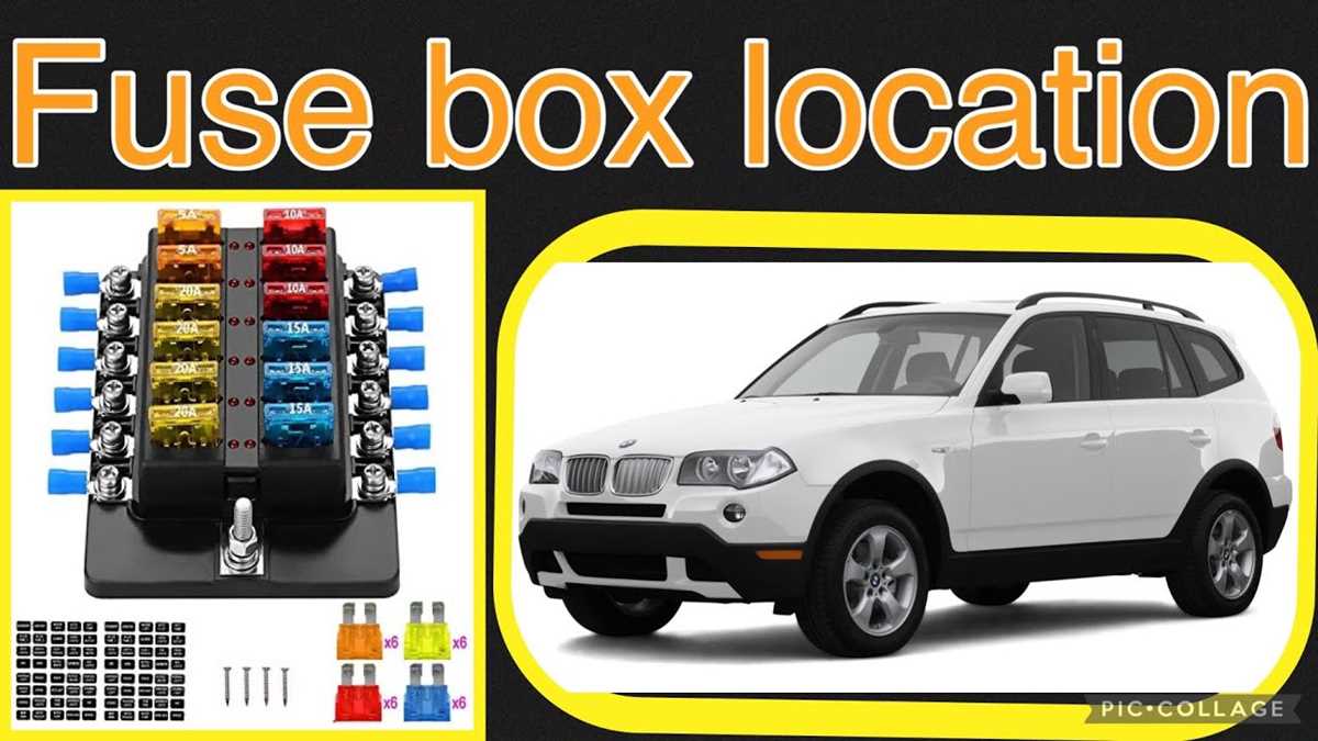 2007 bmw x3 fuse box diagram