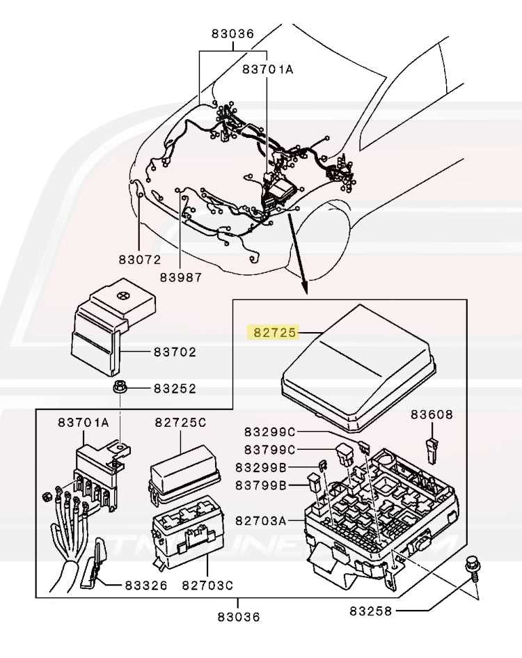 3000gt interior fuse box diagram