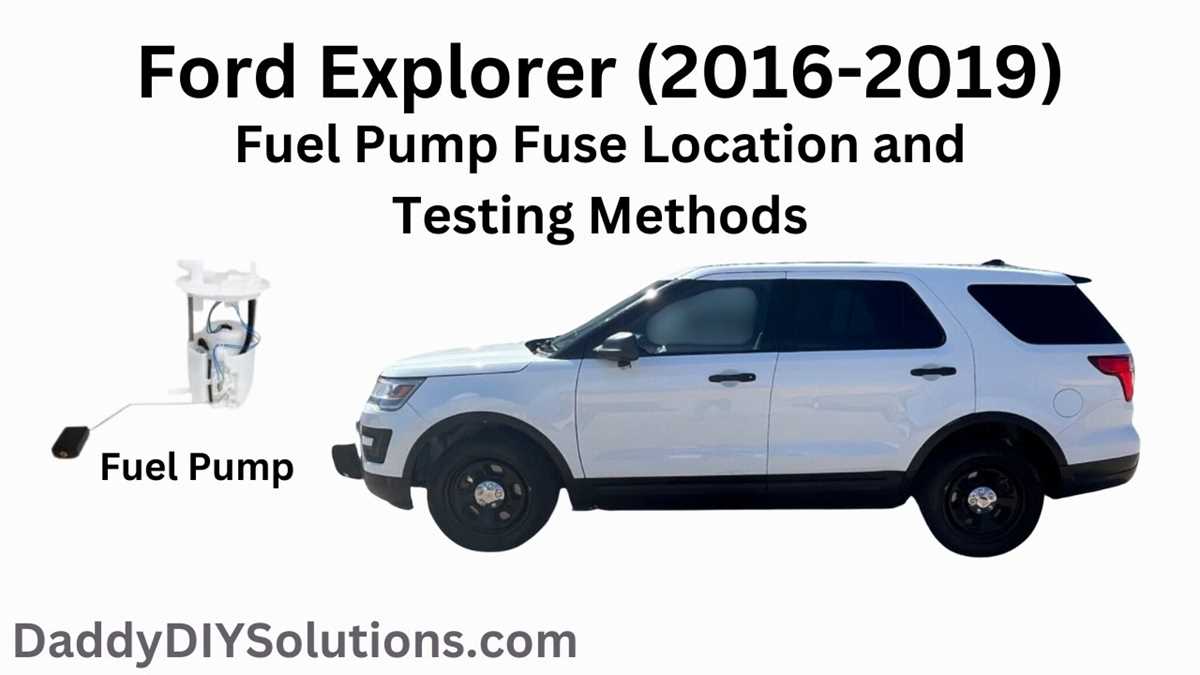 2018 ford explorer fuse diagram