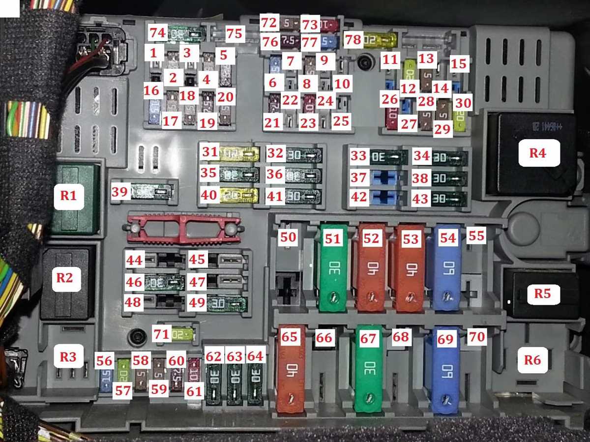 2001 bmw 330i fuse diagram
