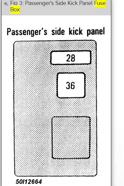 95 toyota camry fuse box diagram