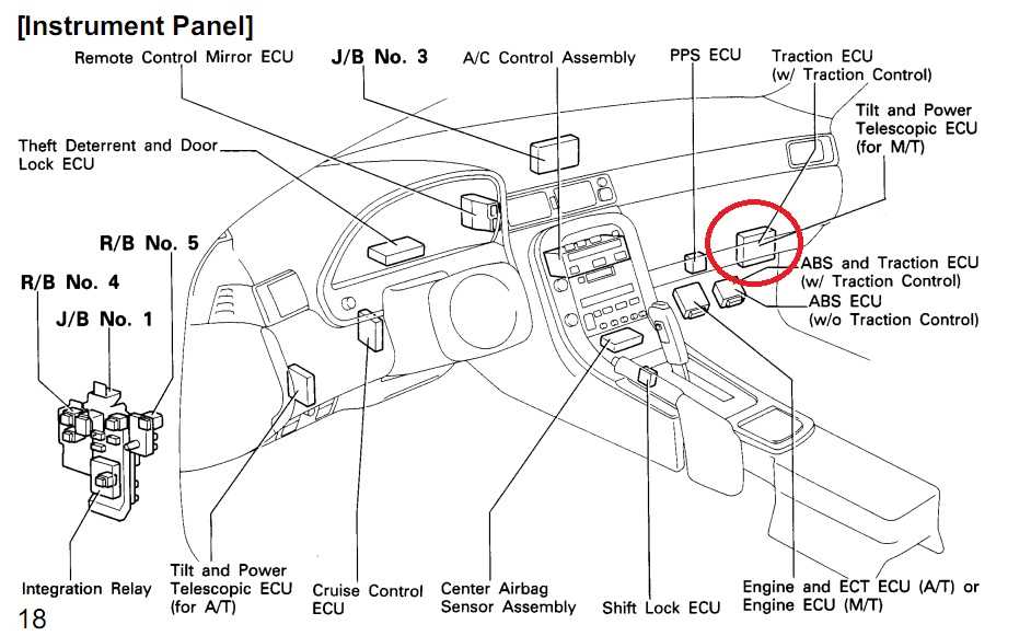 1993 lexus es300 fuse diagram