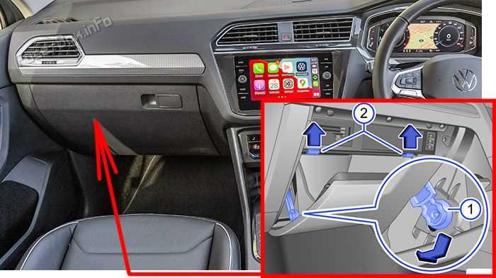 2022 vw tiguan fuse box diagram