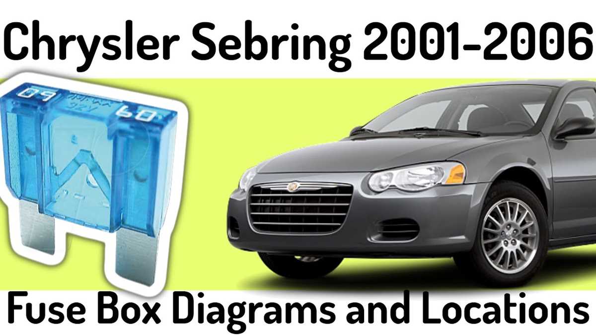 05 sebring fuse box diagram