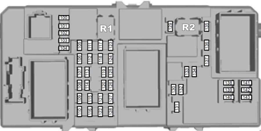 2008 ford focus fuse box diagram under hood