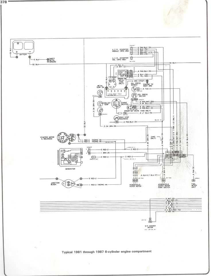 1987 chevrolet silverado fuse box diagram