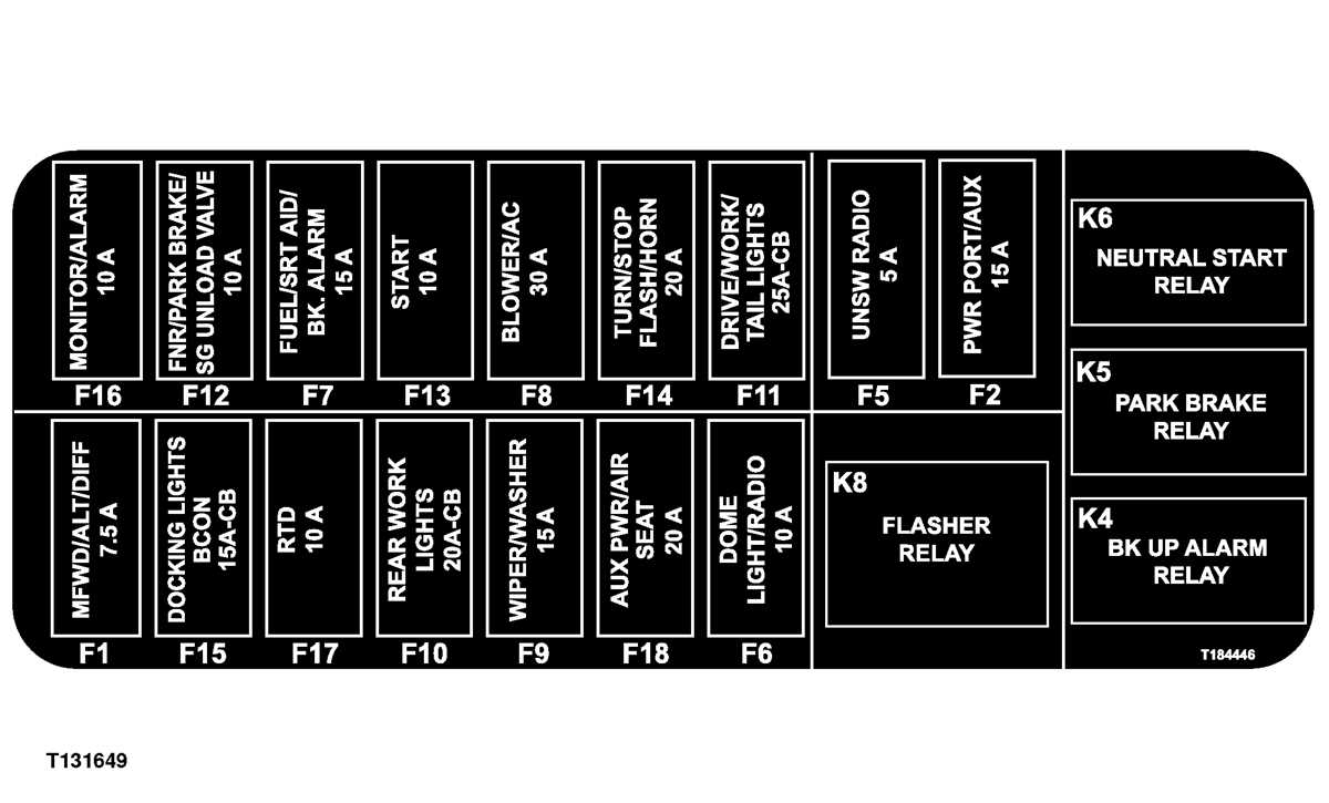 john deere 333g fuse panel diagram
