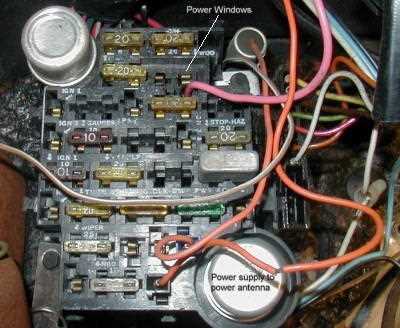 1979 camaro fuse box diagram