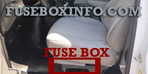2004 chevy express van fuse box diagram