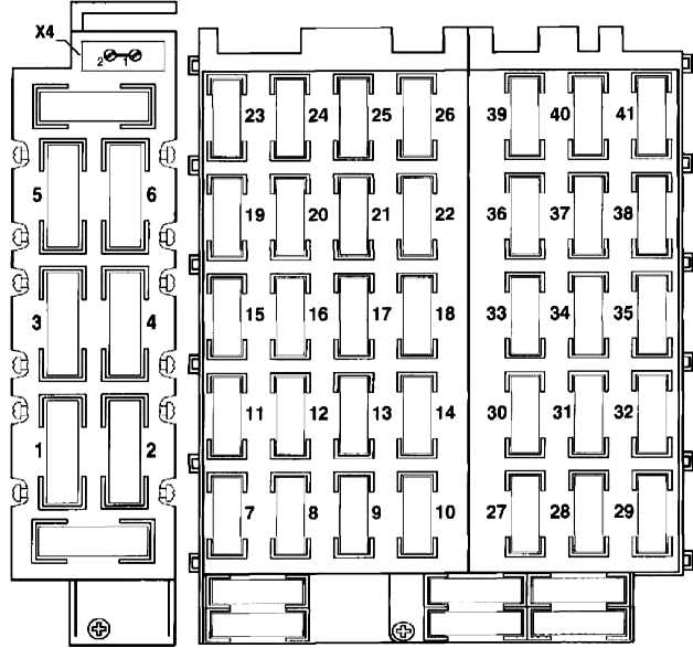 w140 fuse diagram
