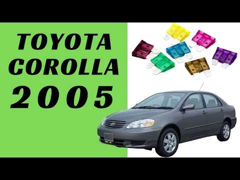 1998 toyota corolla fuse diagram