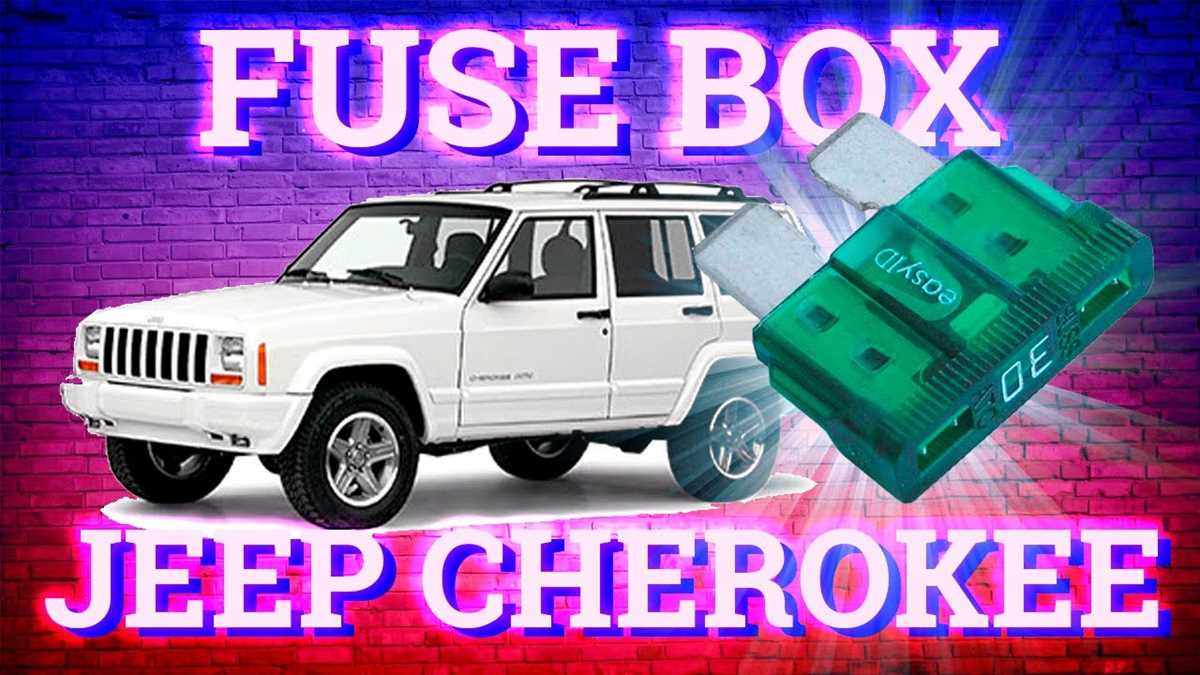 1999 cherokee fuse box diagram
