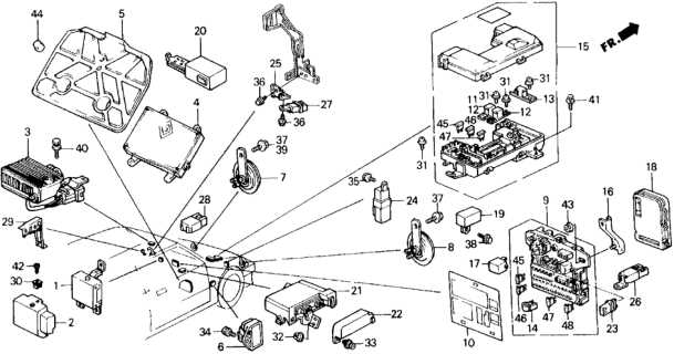 1991 honda civic fuse box diagram