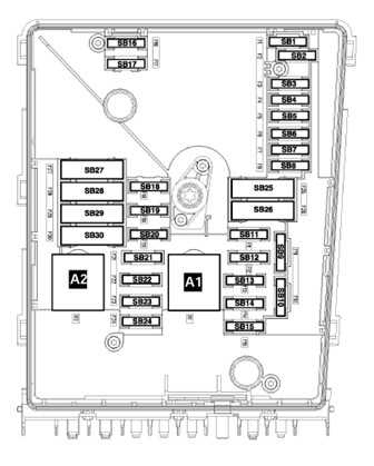 2015 jetta fuse box diagram horn