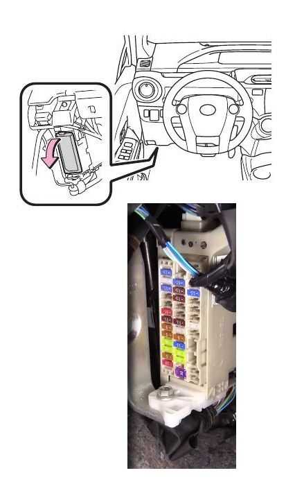 2008 prius fuse diagram