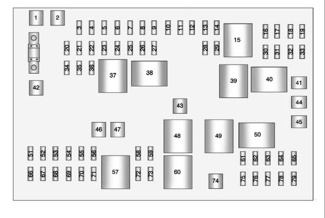 2013 chevy 3500 fuse box diagram