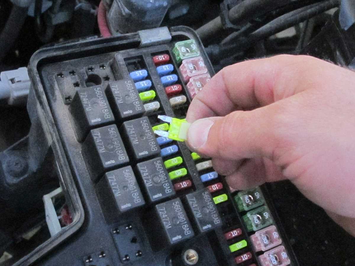 04 hemi fuse panel diagram