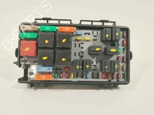 2009 corsa d fuse box diagram