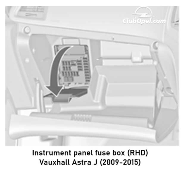 09 astra fuse box diagram