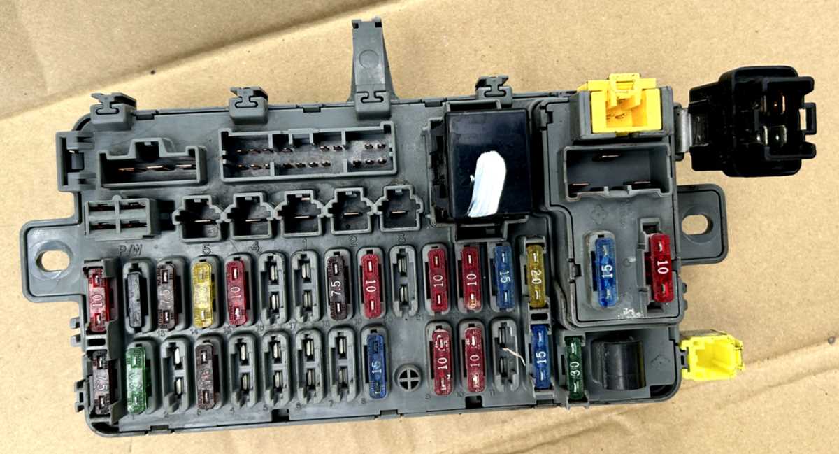 1993 honda civic del sol fuse box diagram
