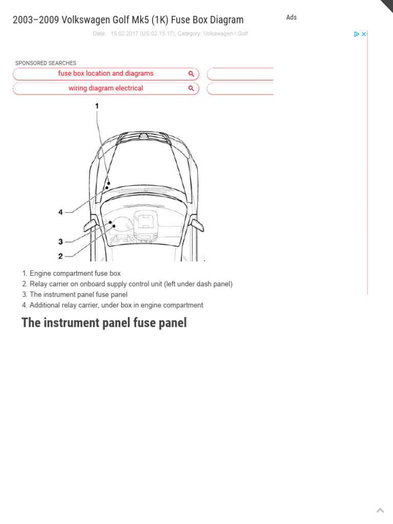 2009 vw jetta fuse diagram