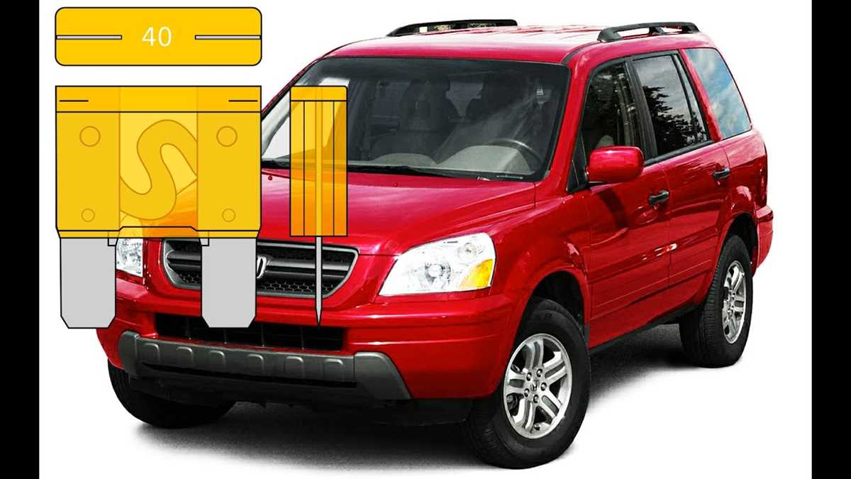 2003 honda pilot fuse diagram
