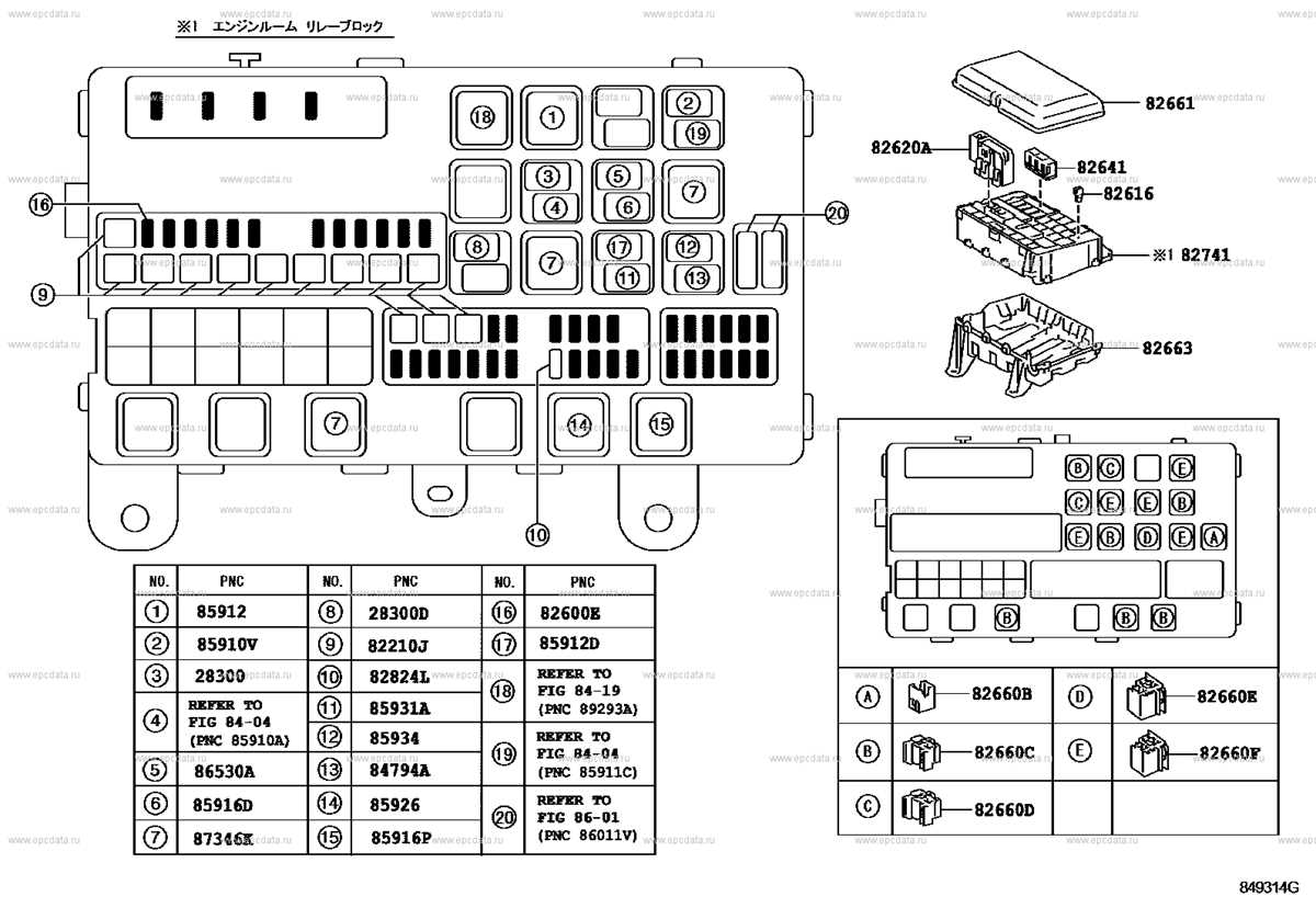 2002 toyota land cruiser fuse box diagram