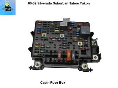 2002 chevy silverado 2500hd fuse box diagram
