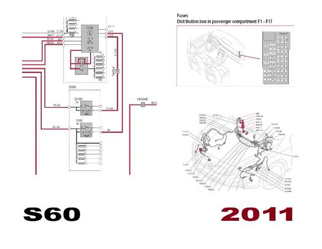 2014 volvo s60 fuse box diagram