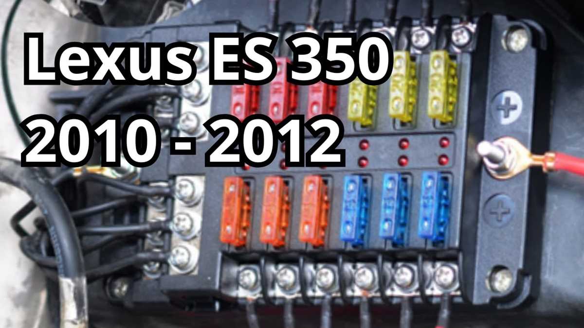 es350 fuse box diagram