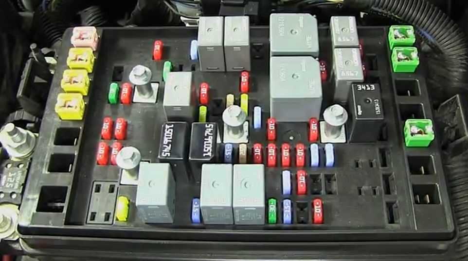 2007 trailblazer fuse box diagram