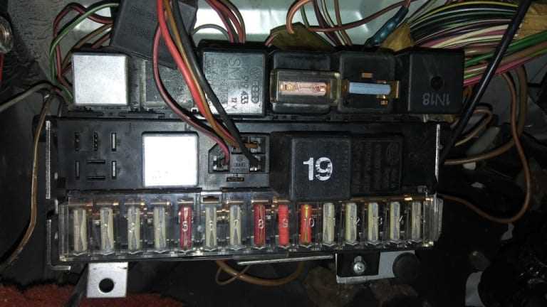 1982 vw rabbit pickup fuse box diagram
