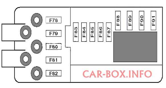 w164 fuse box diagram