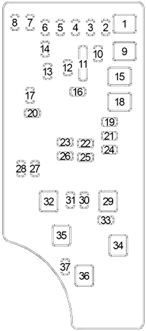 2007 chrysler pt cruiser fuse box diagram