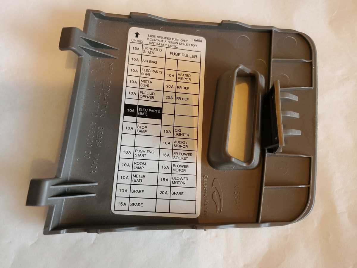 infiniti fx35 fuse box diagram