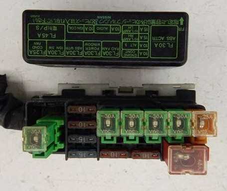 nissan micra k12 fuse box diagram