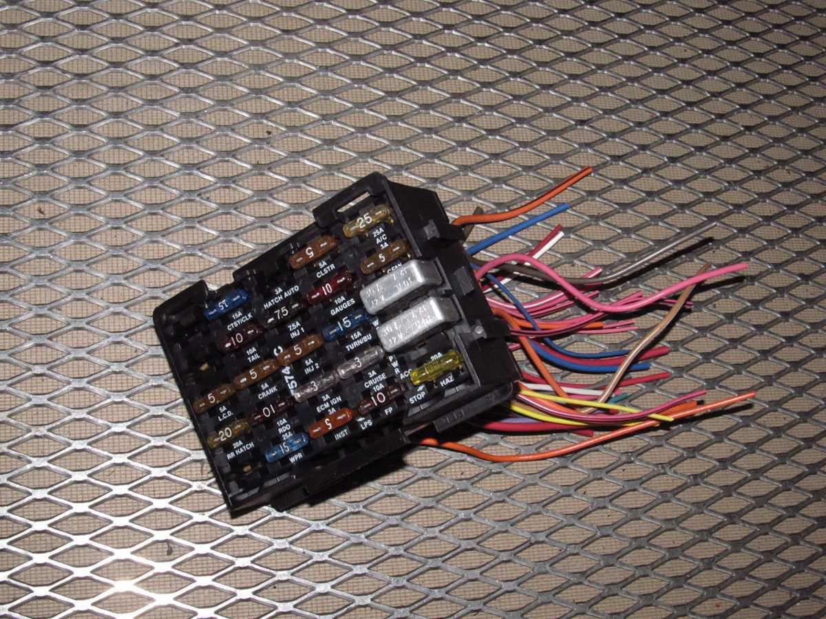 1989 chevy astro fuse box diagram