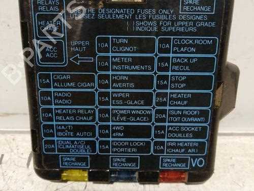 pajero sport fuse box diagram