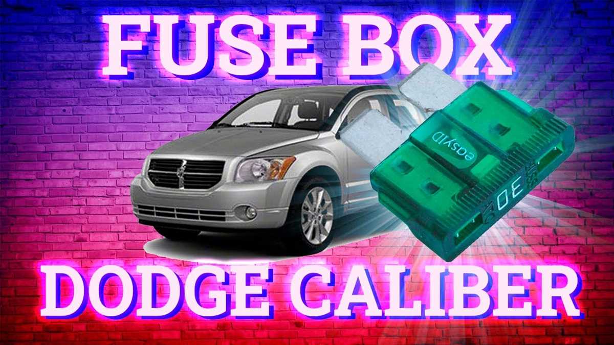 fuse box diagram for dodge caliber