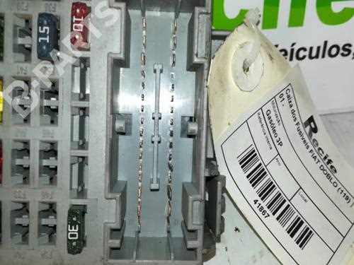 fiat doblo 2007 fuse box diagram
