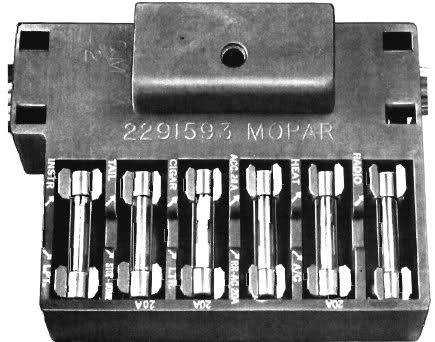 1970 dart fuse box diagram