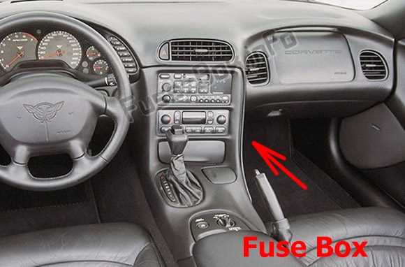 2004 corvette fuse box diagram