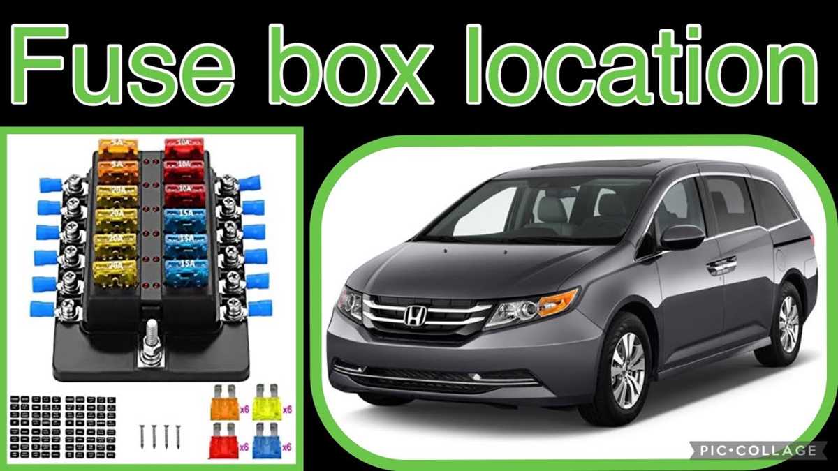 2012 odyssey fuse box diagram