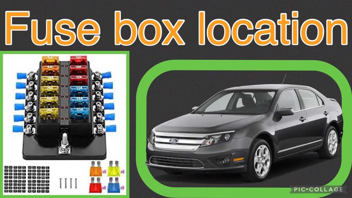 ford fusion 2010 fuse box diagram