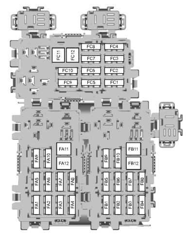 ford galaxy fuse box diagram