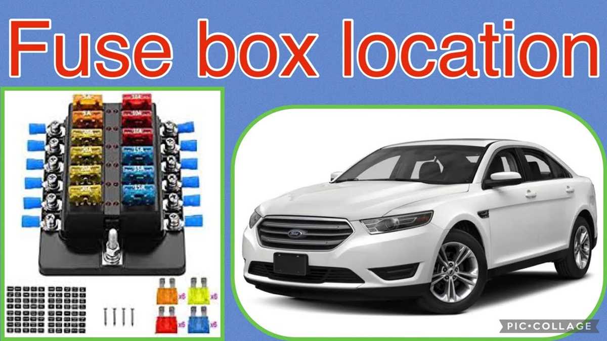 ford taurus 2016 fuse box diagram