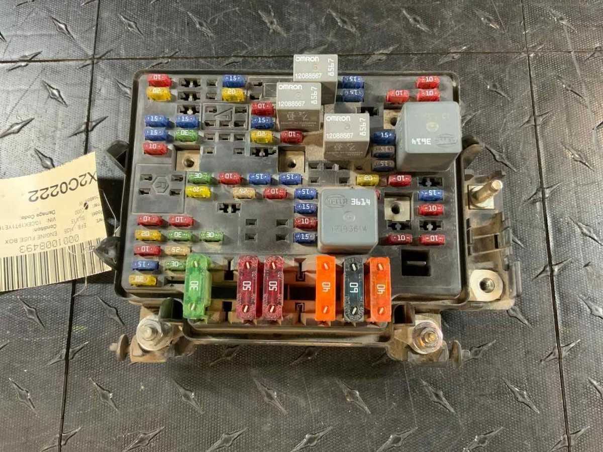 fuse box diagram 2000 chevy silverado